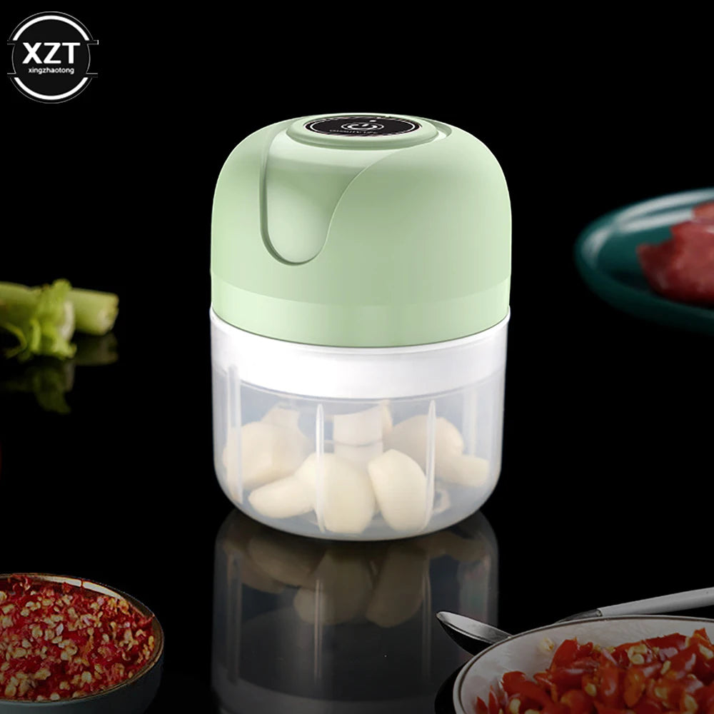 Electric Garlic Chopper Crusher