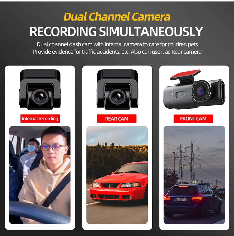 Dual Lens Dash Cam