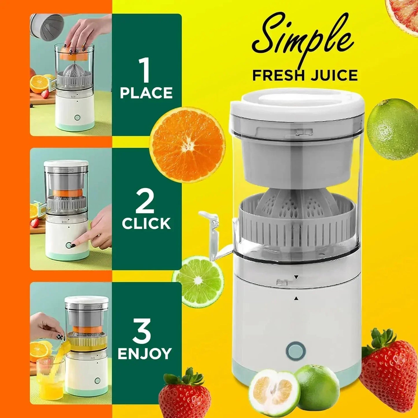 Rechargeable Fruit Juicer