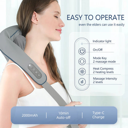 Wireless Neck & Shoulder Massager