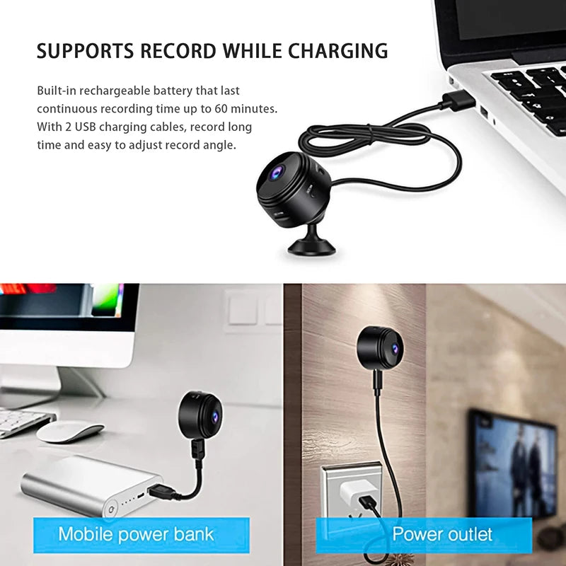 A9 Mini 1080P HD Wifi Security Camera for Home