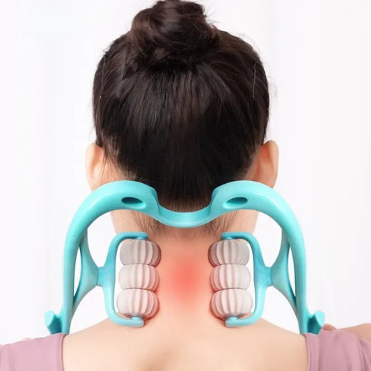 Six-Wheel Cervical Massager