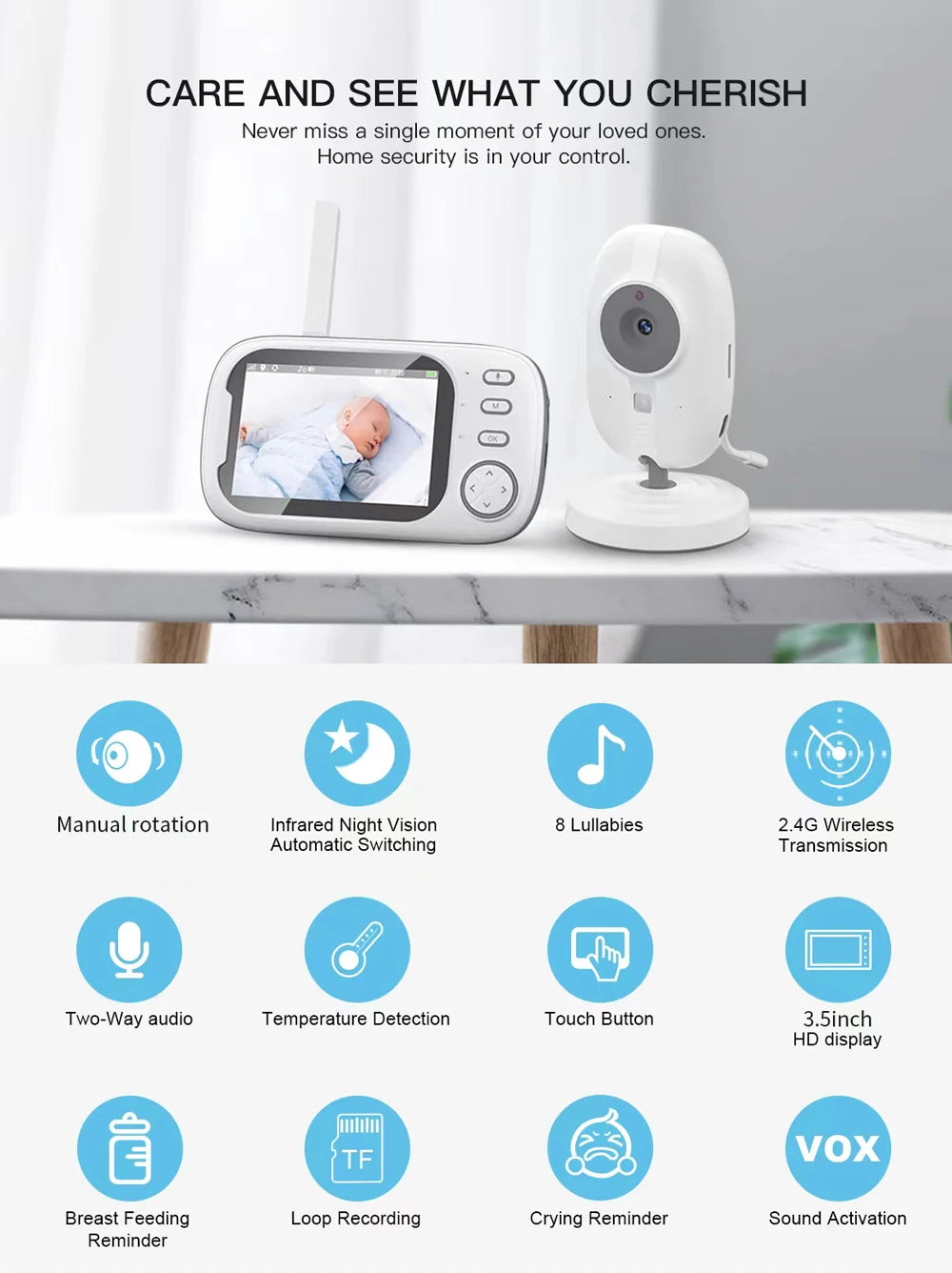 Wireless Baby Monitor Camera