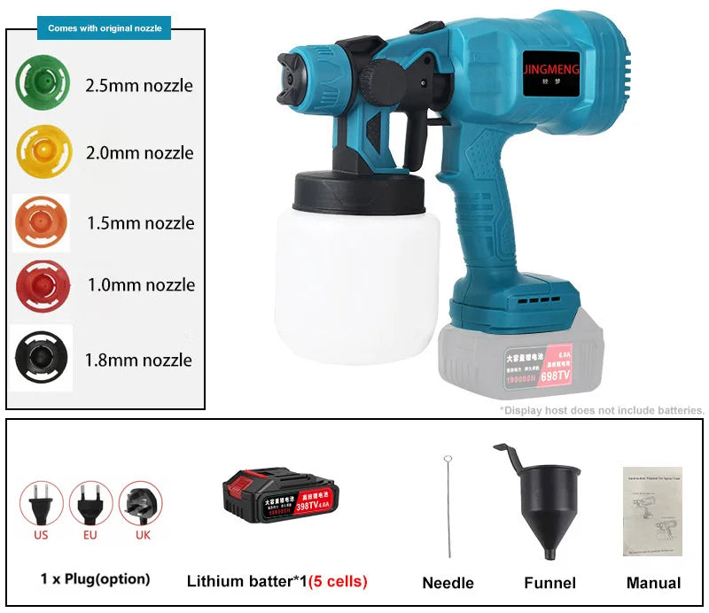 Cordless Electric Paint Sprayer