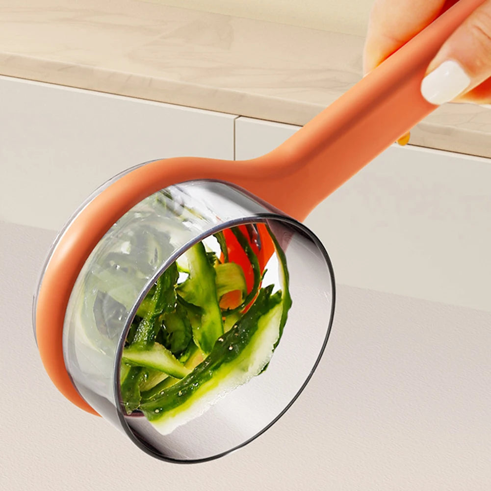 Multifunctional Peeling Knife with Storage Tube