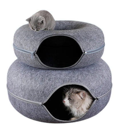 Donut Cat Bed & Tunnel