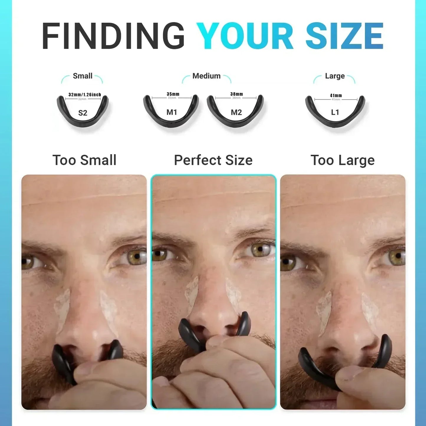 Anti-Snoring Magnetic Nose Clip