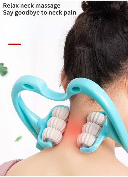 Six-Wheel Cervical Massager