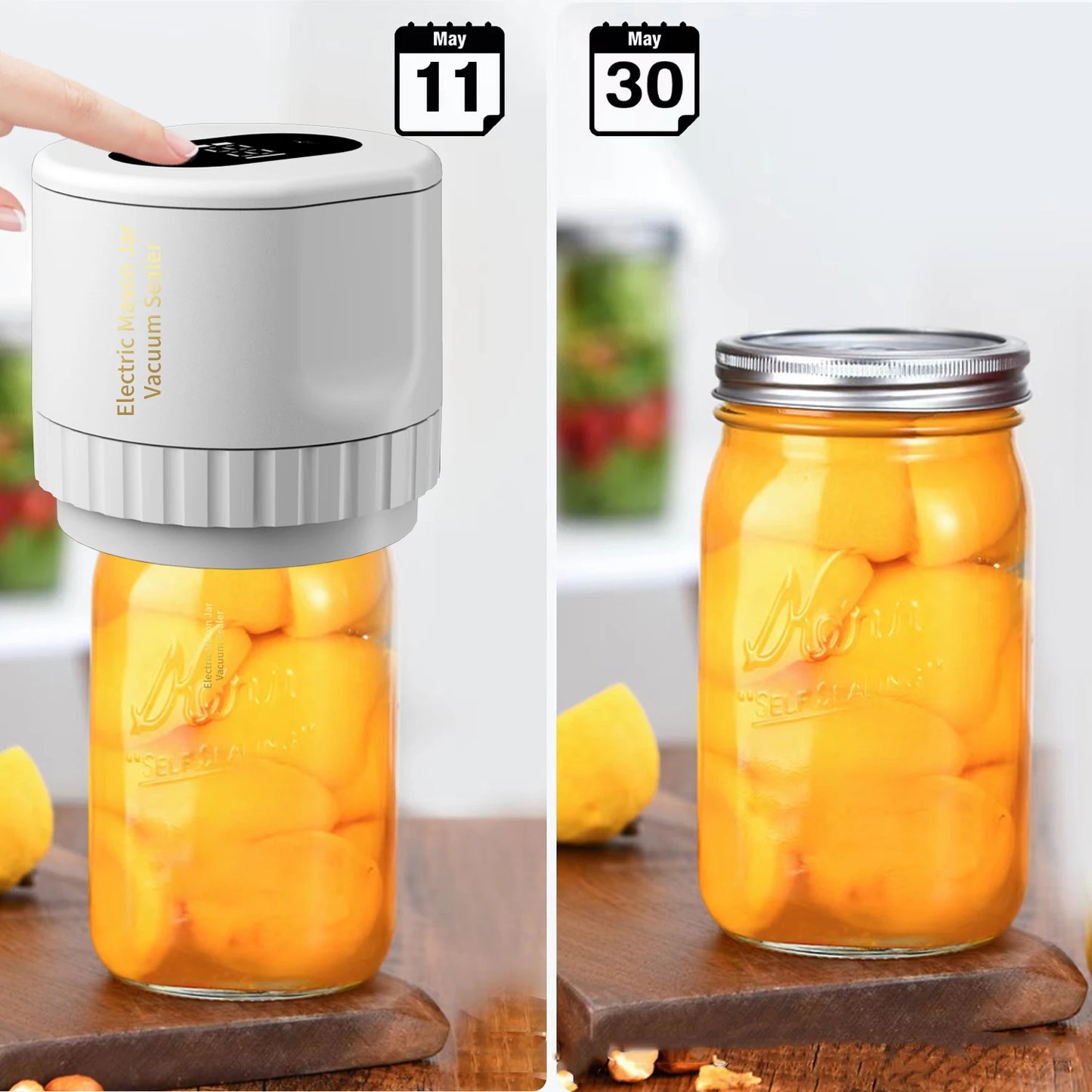 Electric Mason Jar Vacuum Sealer