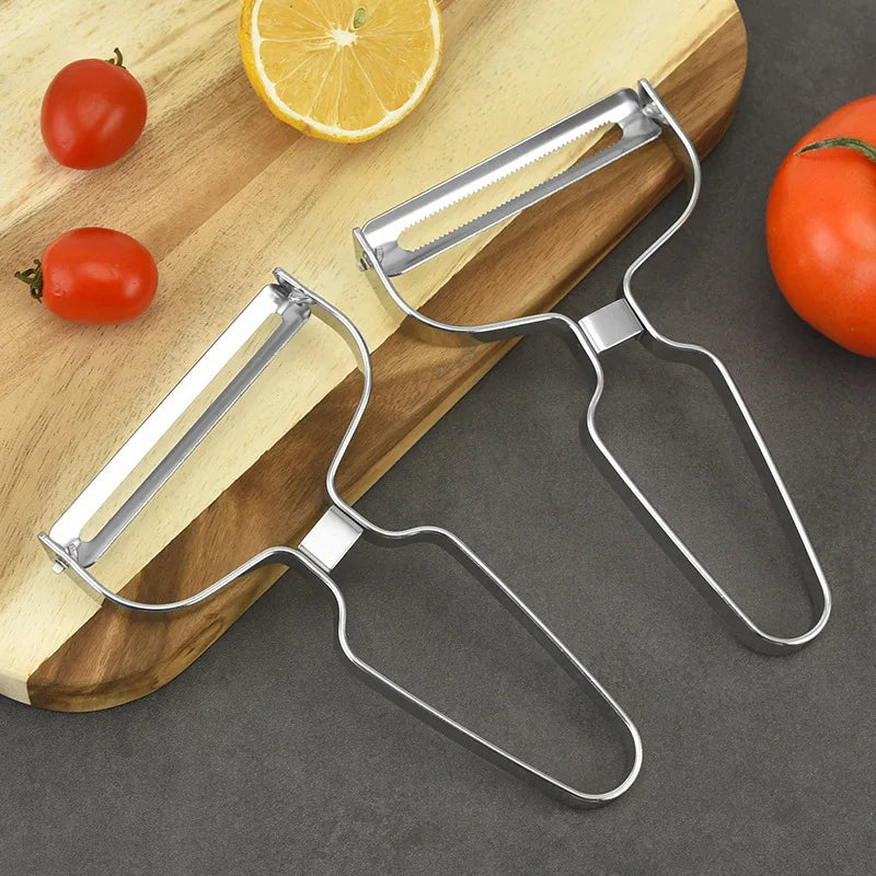 Stainless Steel Vegetable & Fruit Peeler Slicer