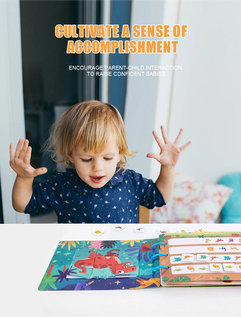 Montessori Busy Book for Kids