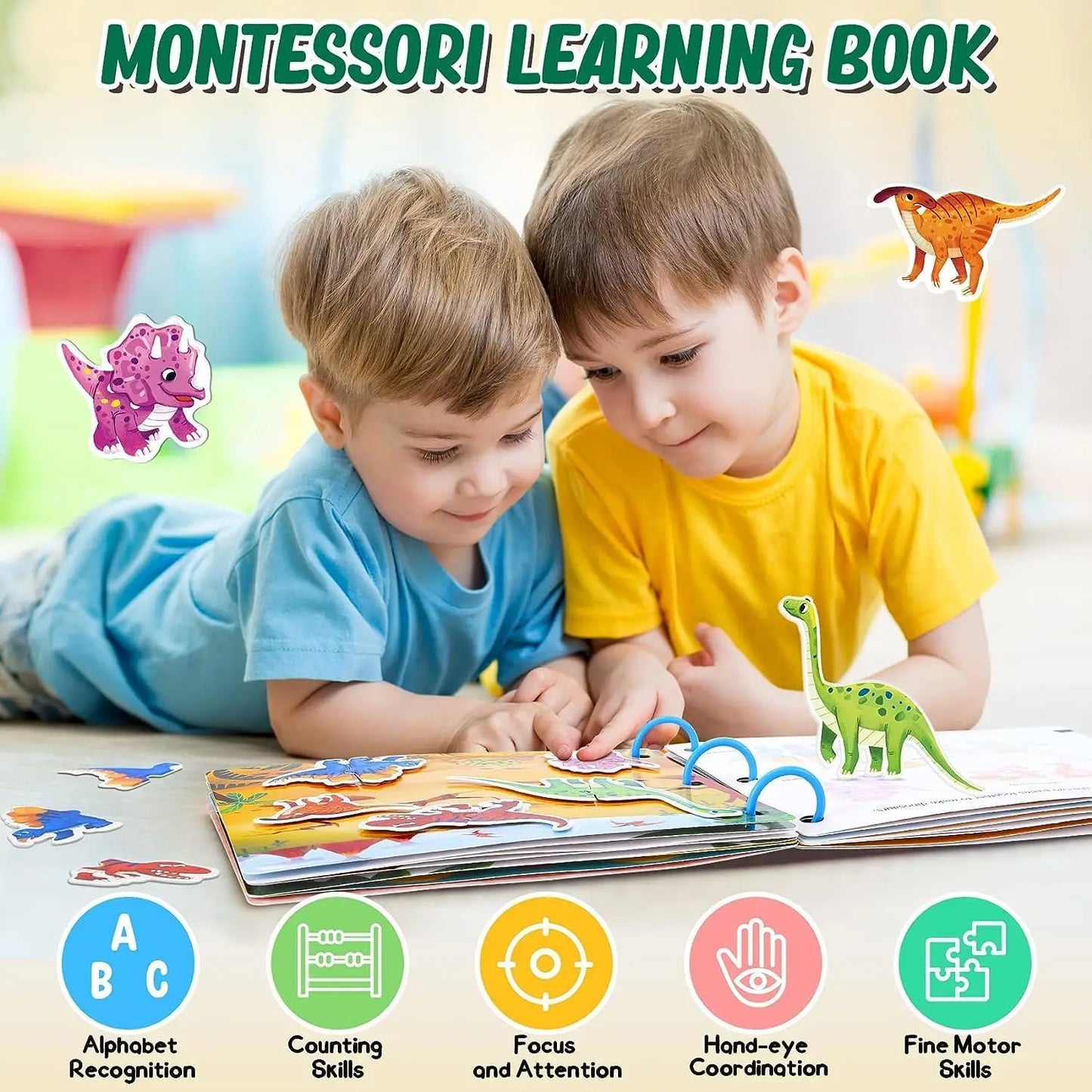 Montessori Busy Book for Kids