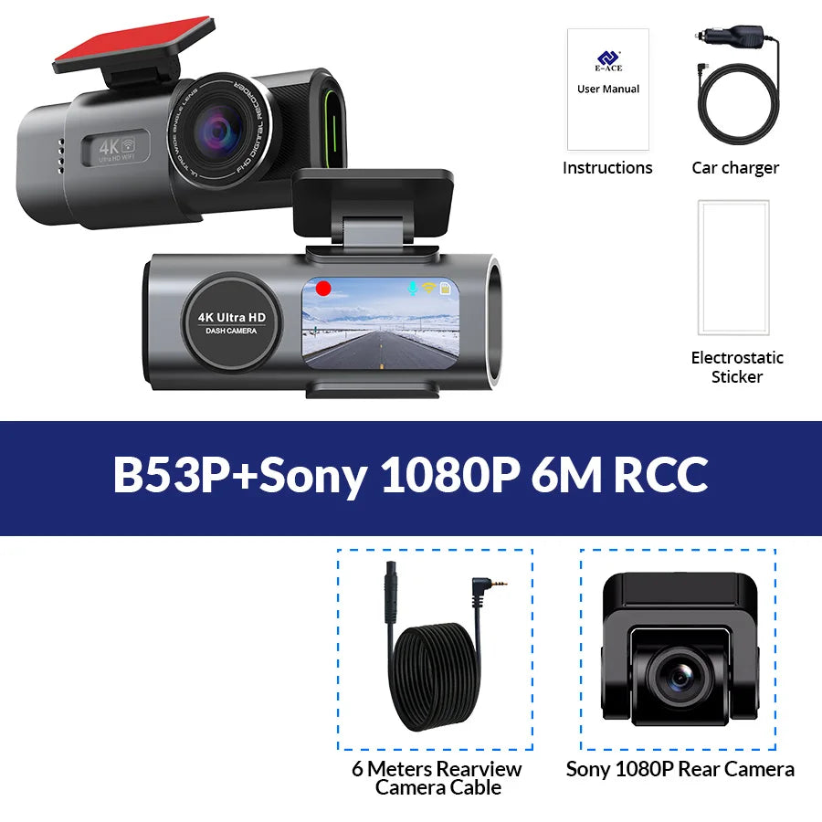 Dual Lens Dash Cam