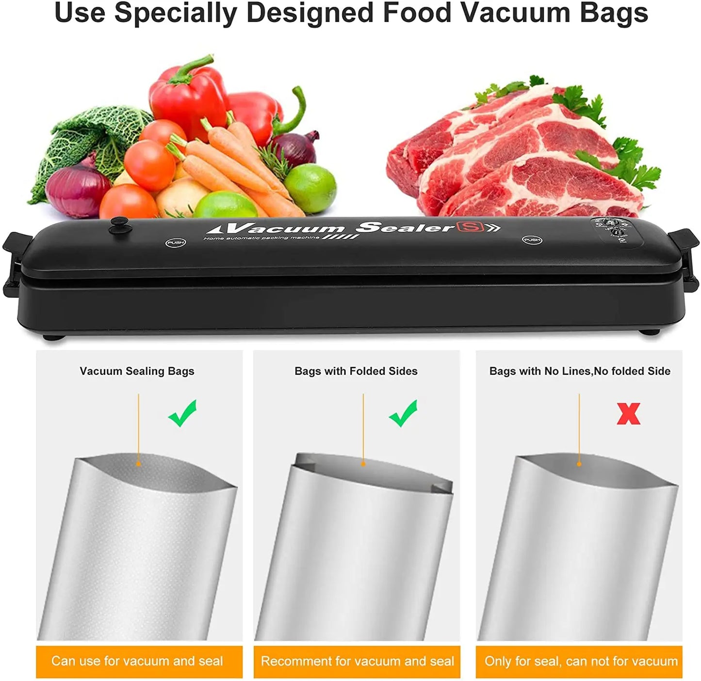 Electric Vacuum Sealer for Food