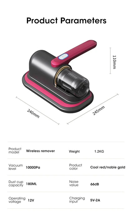 Cordless Bed Vacuum Cleaner