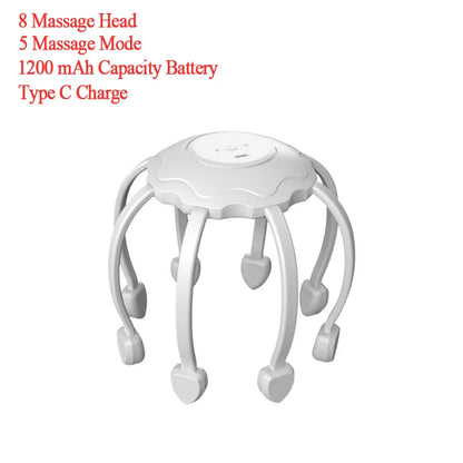 Electric Octopus Claw Head Massager