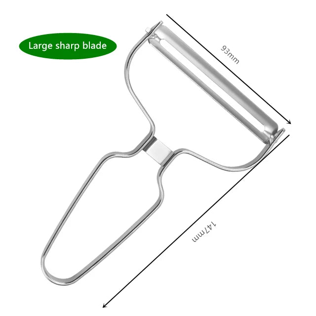 Stainless Steel Vegetable & Fruit Peeler Slicer