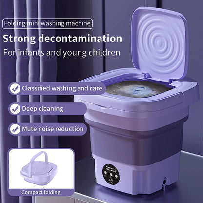 The Portable Washer & Dryer Purple