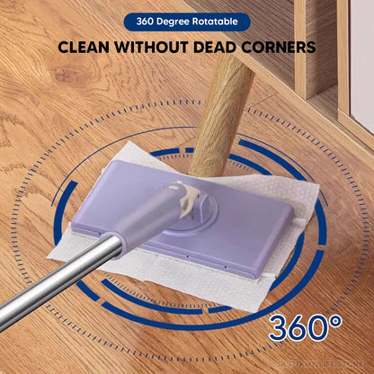 360° Rotation Hands-Free Cleaning Mop