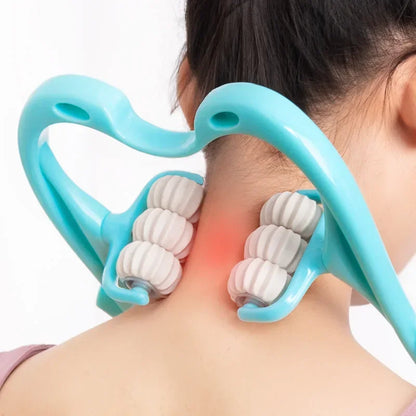 Six-Wheel Cervical Massager