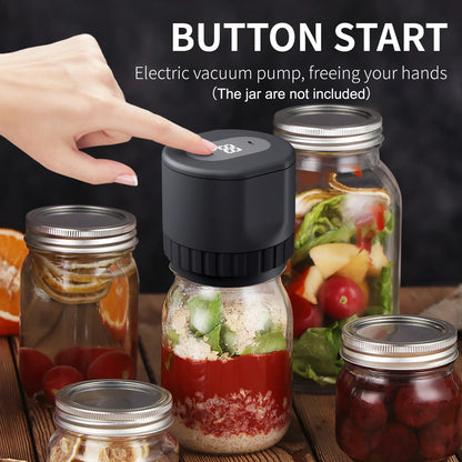 Cordless Electric Mason Jar Vacuum Sealer