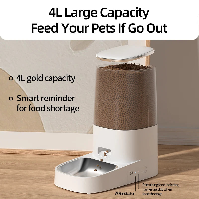 ROJECO WiFi Automatic Cat Feeder