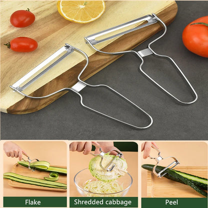 Stainless Steel Vegetable & Fruit Peeler Slicer