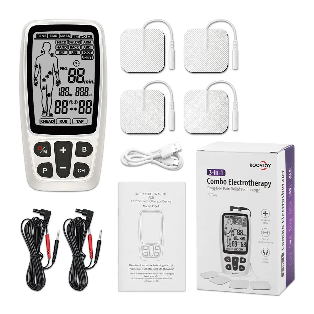 Rechargeable EMS TENS Muscle Stimulator