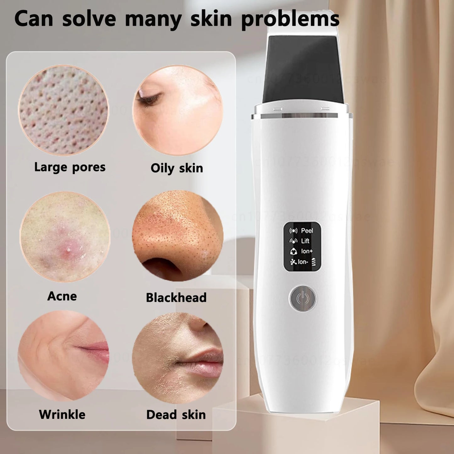 Ultrasonic Skin Scrubber & Pore Cleaner