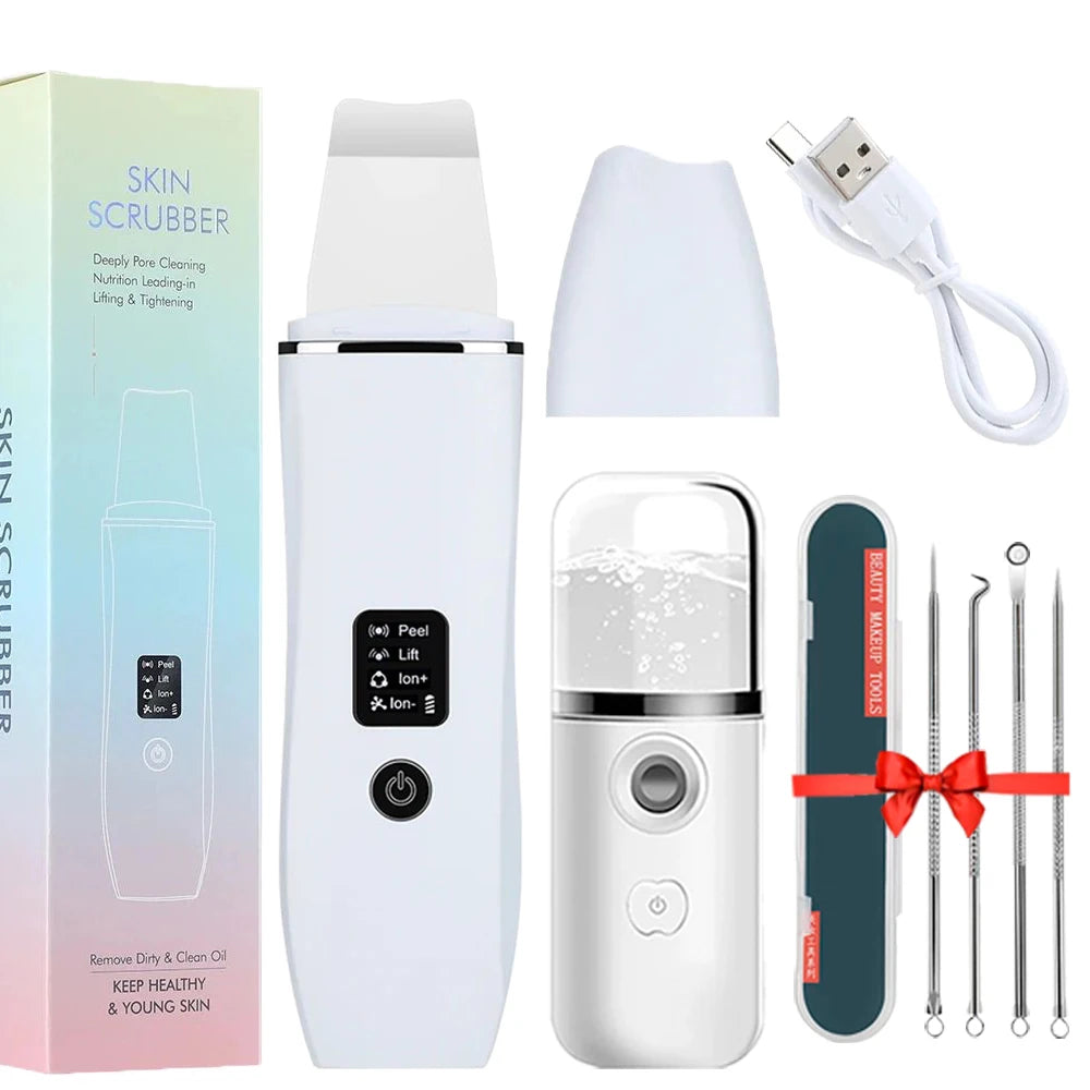 Ultrasonic Skin Scrubber & Pore Cleaner