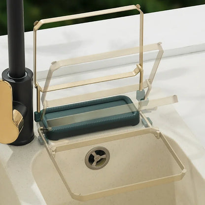 Foldable Sink Strainer Rack