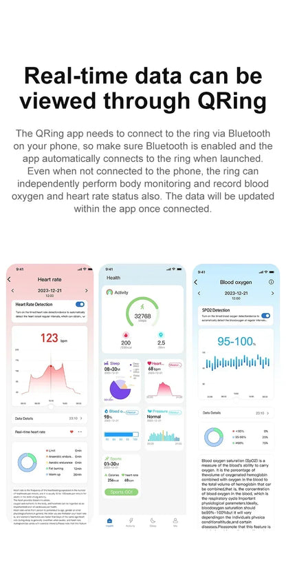 Smart Ring - Health & Fitness Tracker