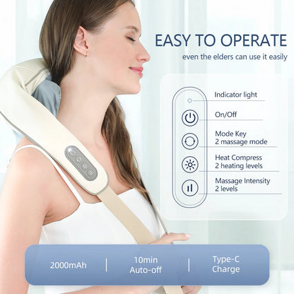 Wireless Neck & Shoulder Massager