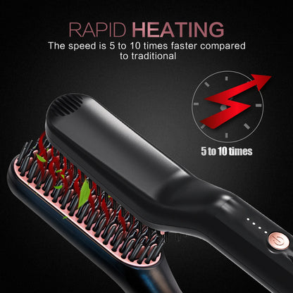 Hot Comb Beard & Hair Straightener