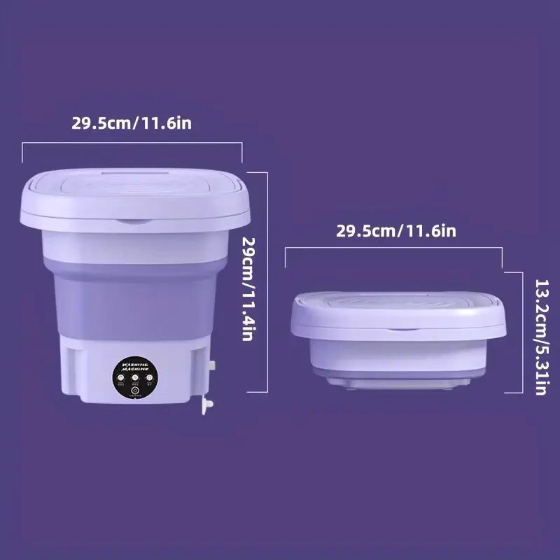 The Portable Washer & Dryer Purple