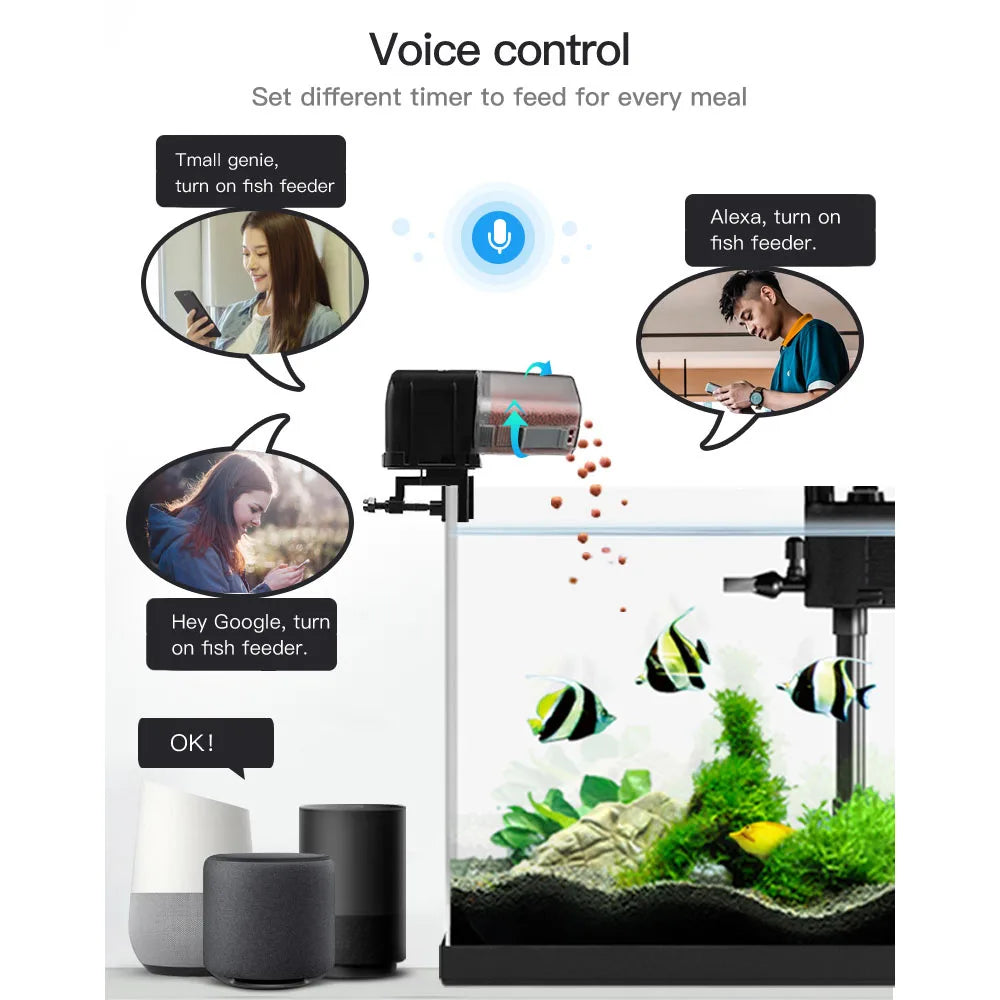 Smart WiFi Fish Feeder