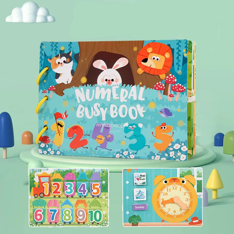 Montessori Busy Book for Kids