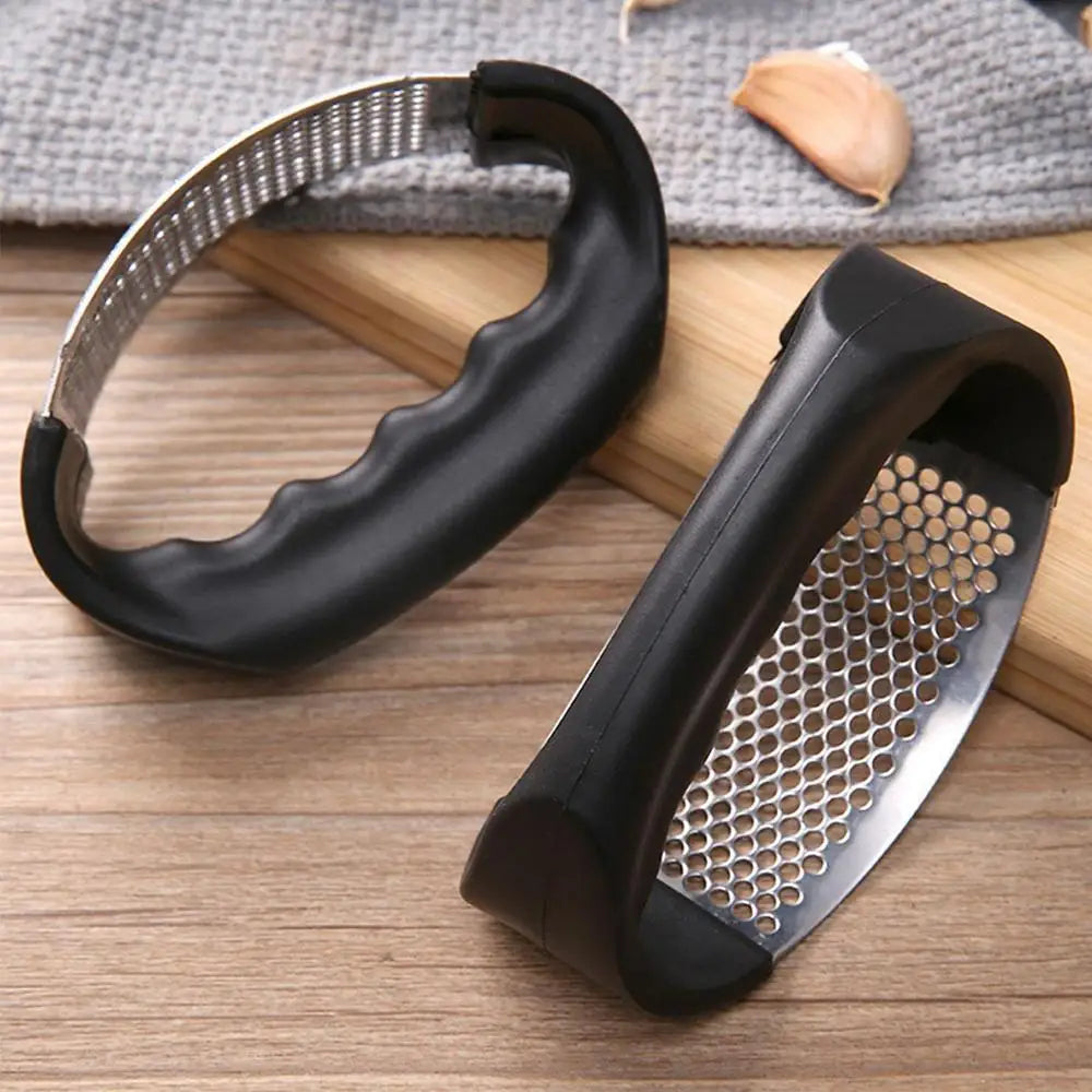 Stainless Steel Garlic Press Crusher