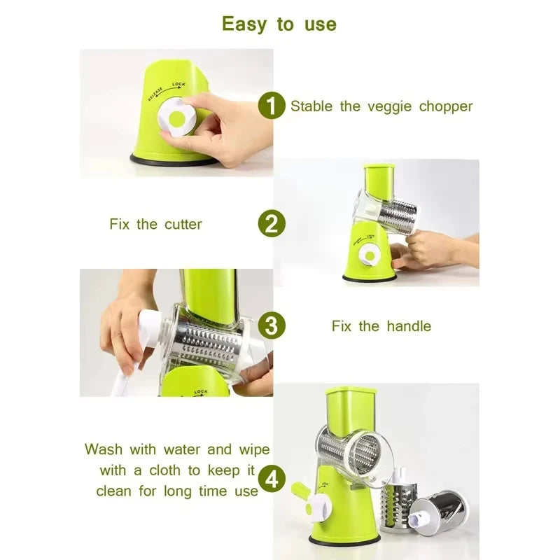 Manual Stainless Steel Vegetable Slicer