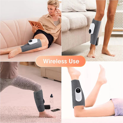 Smart Wireless Heating Leg Massager