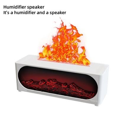 Humidifier Speaker & Flame Aromatherapy Diffuser